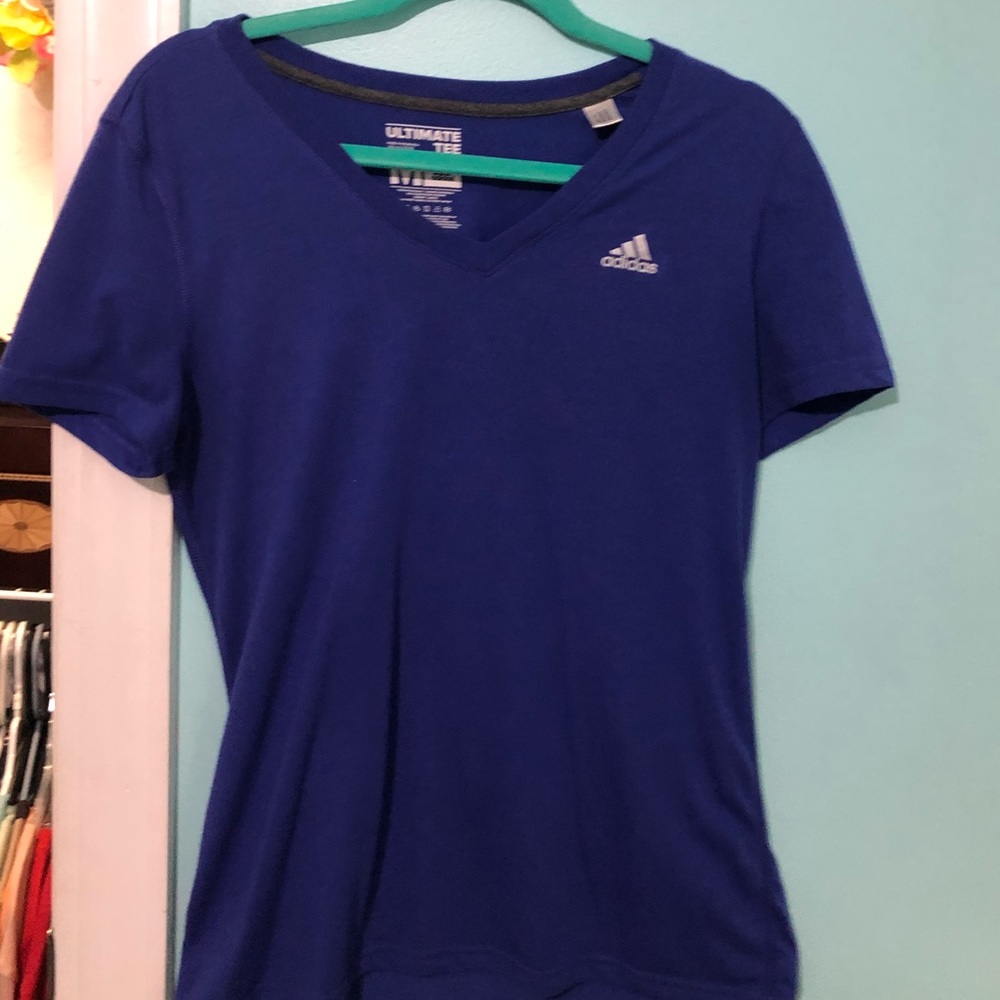 Purple Adidas Tee